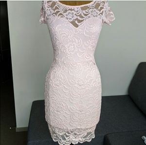 Light Pink Lace Dress